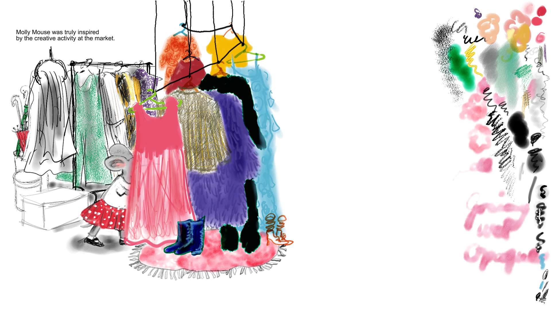 Developing Molly's character, as well as of those around her